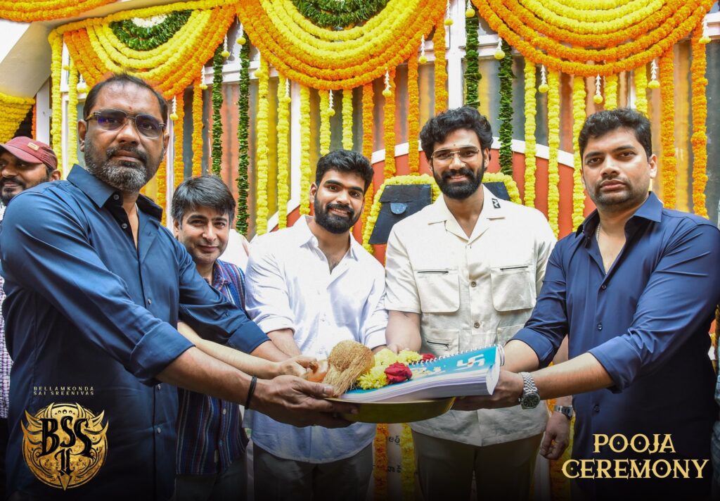 BellamKonda Sai Srinivas New Movie Launched Today, BSS11 Pooja Ceremony Happened Today, BellamKonda Sai Srinivas New Movie, BellamKonda Sai Srinivas Movie News