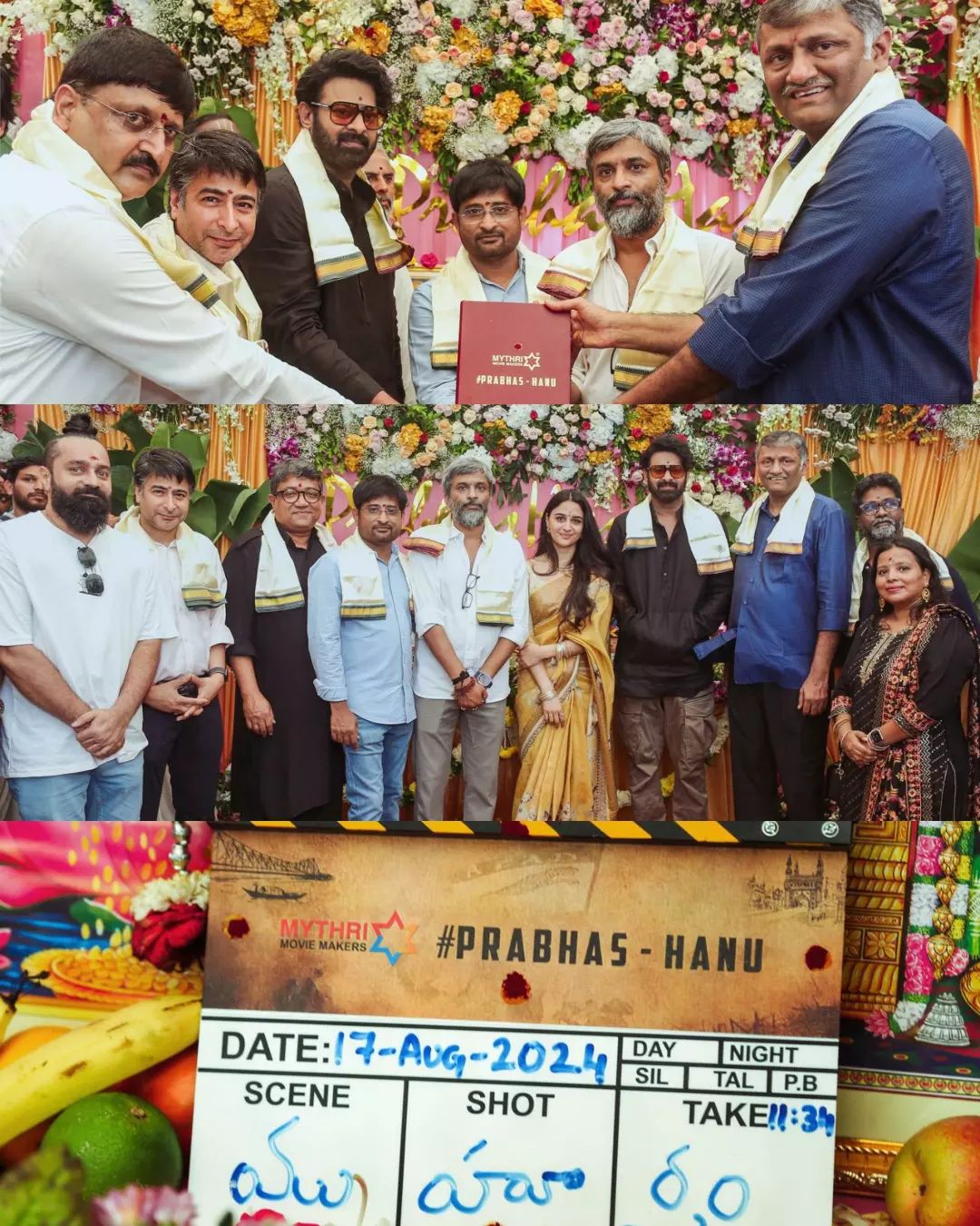 Prabhas New Movie Pooja Ceremony