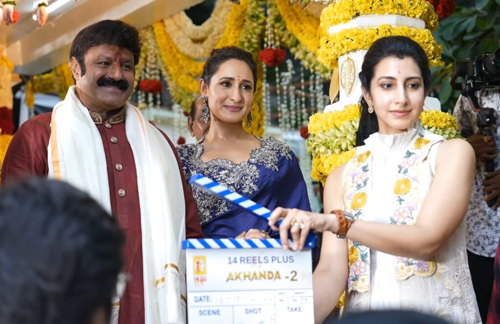 Akhanda2 Movie Pooja Ceremony Images, Balayya with Boyaparti Movie Starts, Akhanda2 Movie Begins, Balakrishna new movie, Balayya New Movie, Akhanda2 Movie News