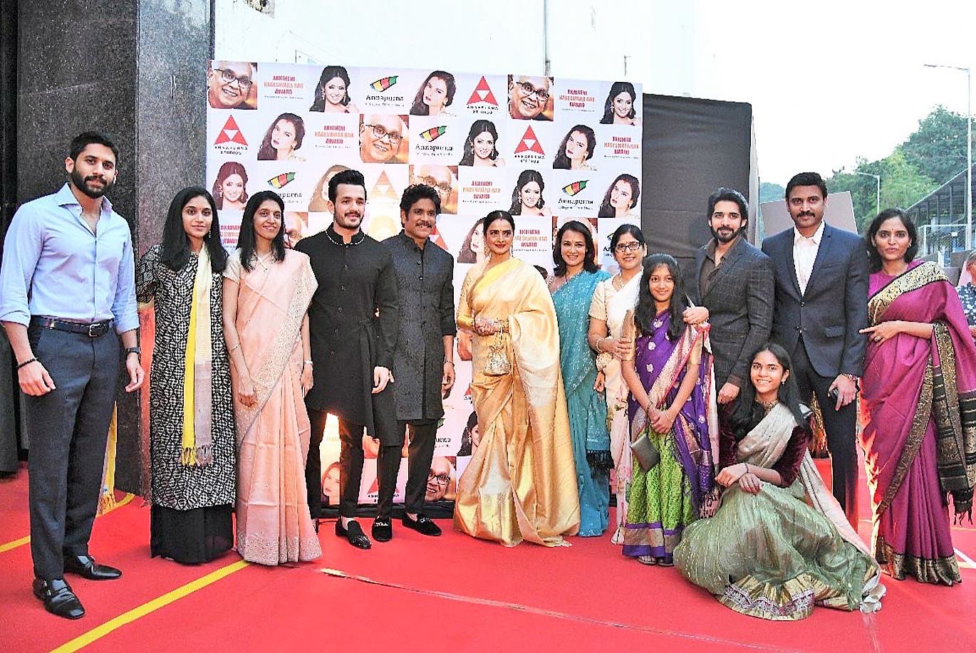 Families United Mega and Akkineni Stars Gather for a Special Dinner, Chiranjeevi with Nagarjuna, Ram Charan with Naga Chaitanya and Akhil, Mega family, Akkineni Family