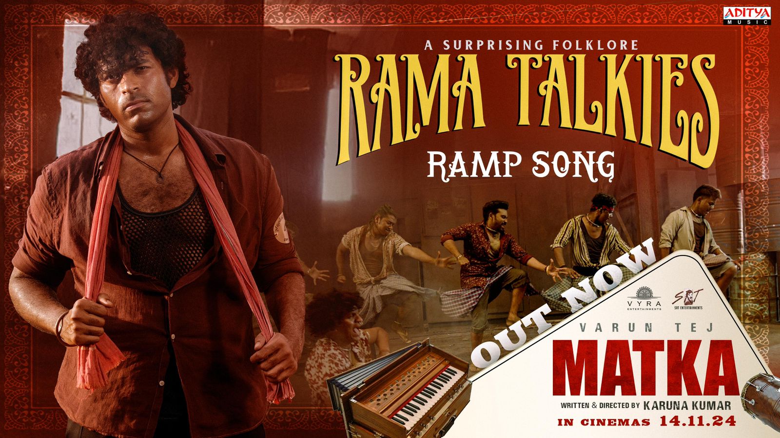 Matka Movie Rama Talkies Ramp Song Released, Rama Talkies Ramp Song, Matka Movie Rama Talkies Ramp Song, Matka Movie Cast, Varun Tej, Meenakshi Chaudhary, Matka