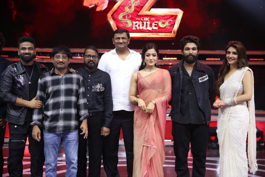 Pushpa 2 The Rule Chennai Event Highlights, Pushpa 2 The Rule Chennai Event Success, Pushpa 2 The Rule Chennai Event Details, Allu Arjun in Chennai, Sree Leela