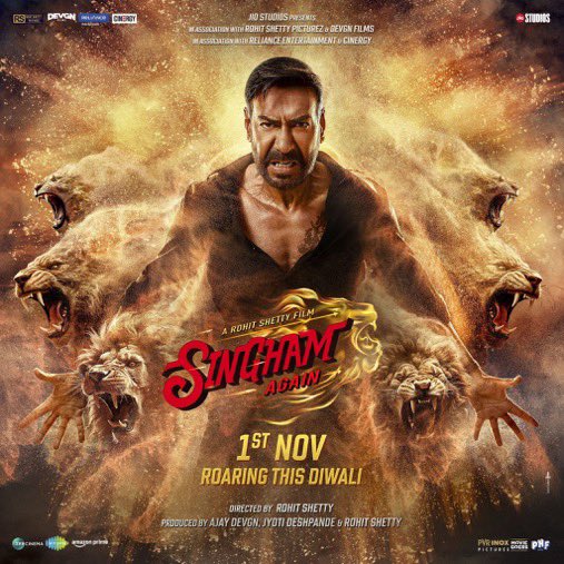 Singham Again Movie North America Collections, Singham Again Movie USA and Canada Collections, Singham Again Movie USA Collection, Singham Again North America