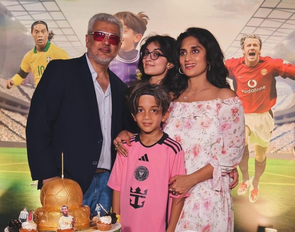 Ajith Kumar Family, Ajith Kumar Age, Ajith Kumar Height, Ajith Kumar Wife, Ajith Kumar Children's and Ajith Kumar Stardom, Ajith Kumar Father, Ajith Kumar Son